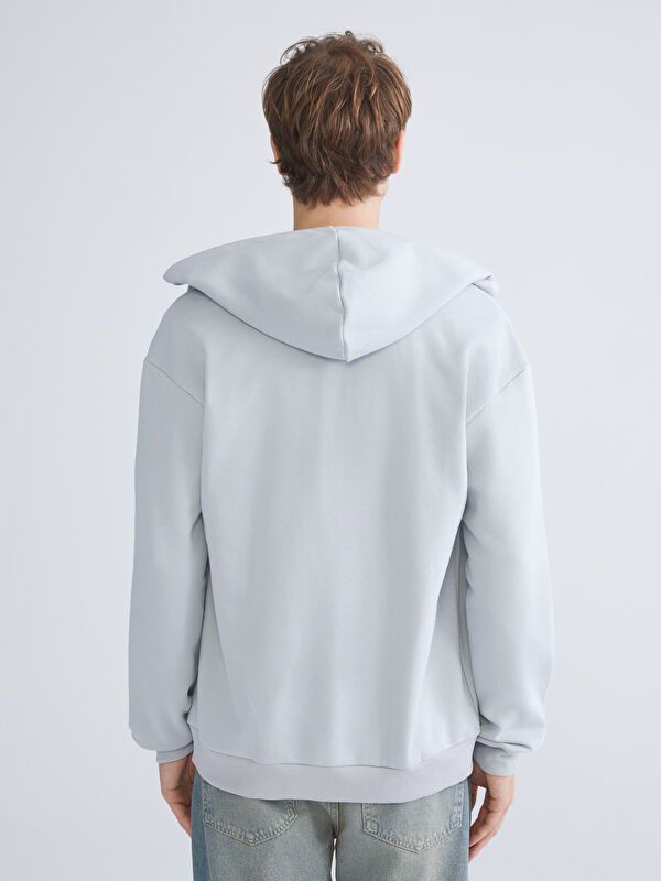 Moudda LC Waikiki - Cardigan en jersey Homme Gris clair - Tunisie 4