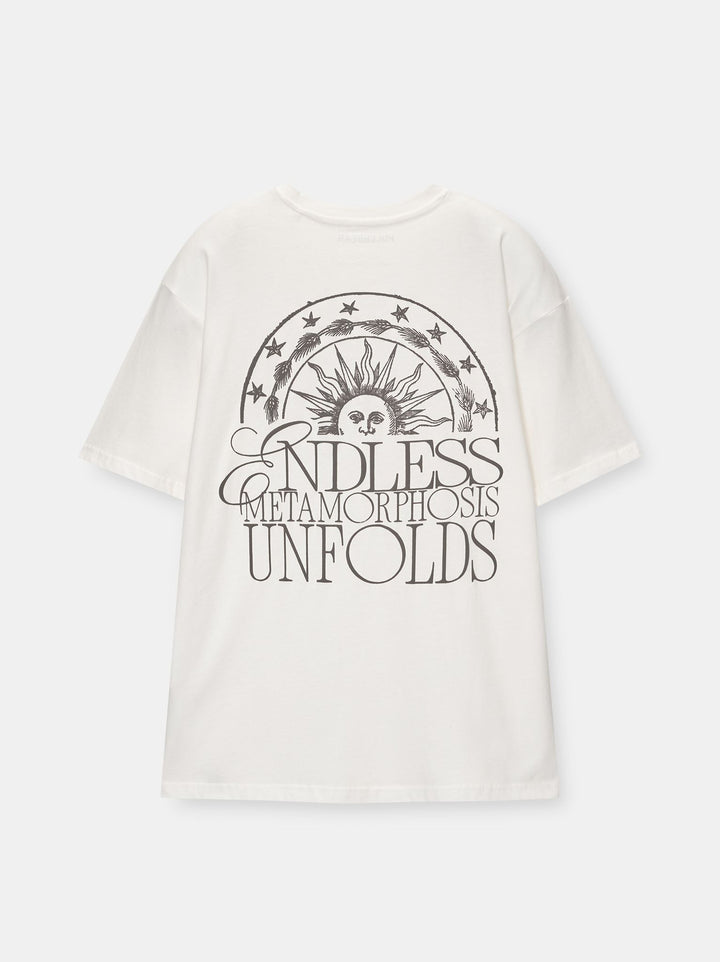 Moudda PULL & BEAR - T-Shirt Imprimé Volume Endless Metamorphosis - Tunisie 5