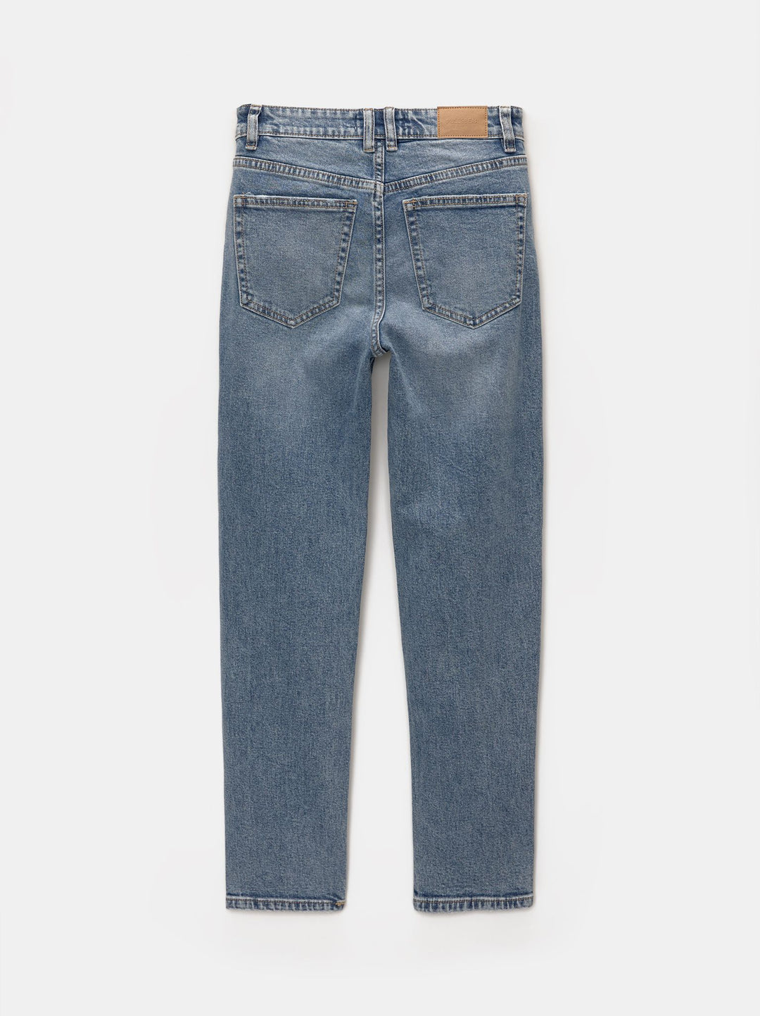 Moudda PULL & BEAR - Pantalon Mom Confort Bleu Moyen - Tunisie 2