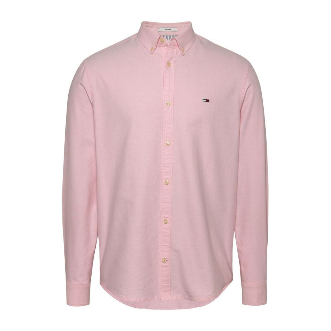 Moudda Tommy Hilfiger - Chemise Oxford Coupe Standard À Écusson  - Tunisie 1