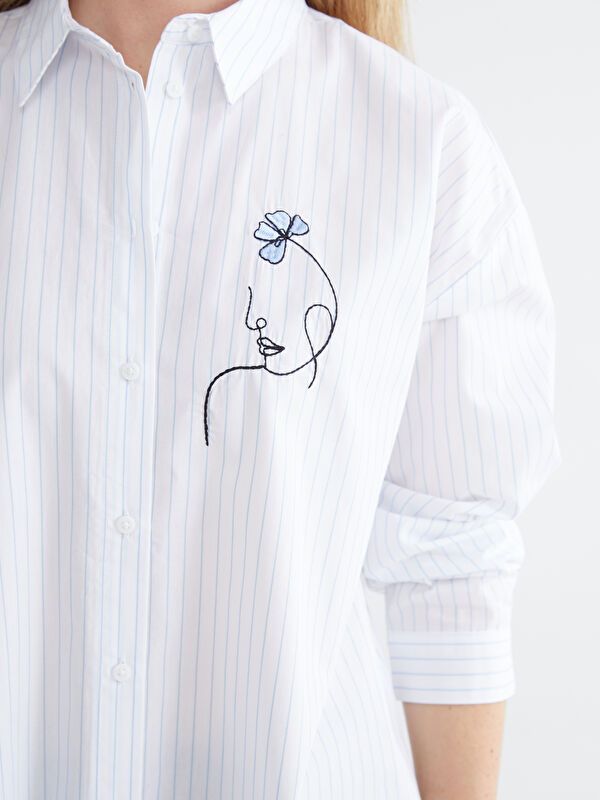 Moudda LC Waikiki - Chemise manches longues en tissu maternité - Tunisie 3