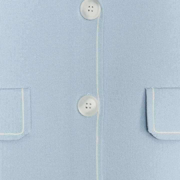 Moudda ZARA - Veste - Piping, Revers, Poches & Bouton Blanc - Tunisie 3