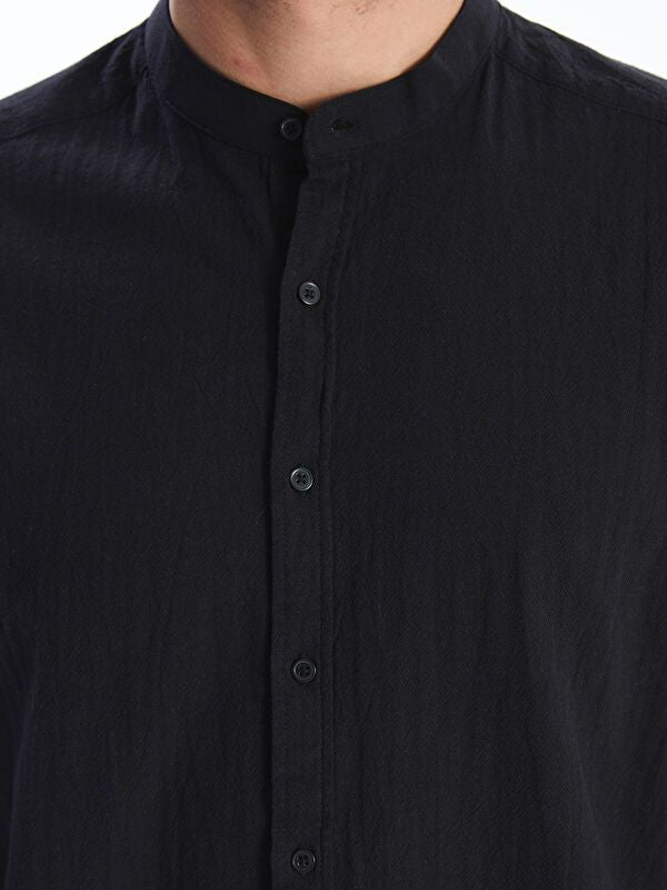 Moudda LC Waikiki - Chemise tissée à manches longues sb pour Hommes - Tunisie 3