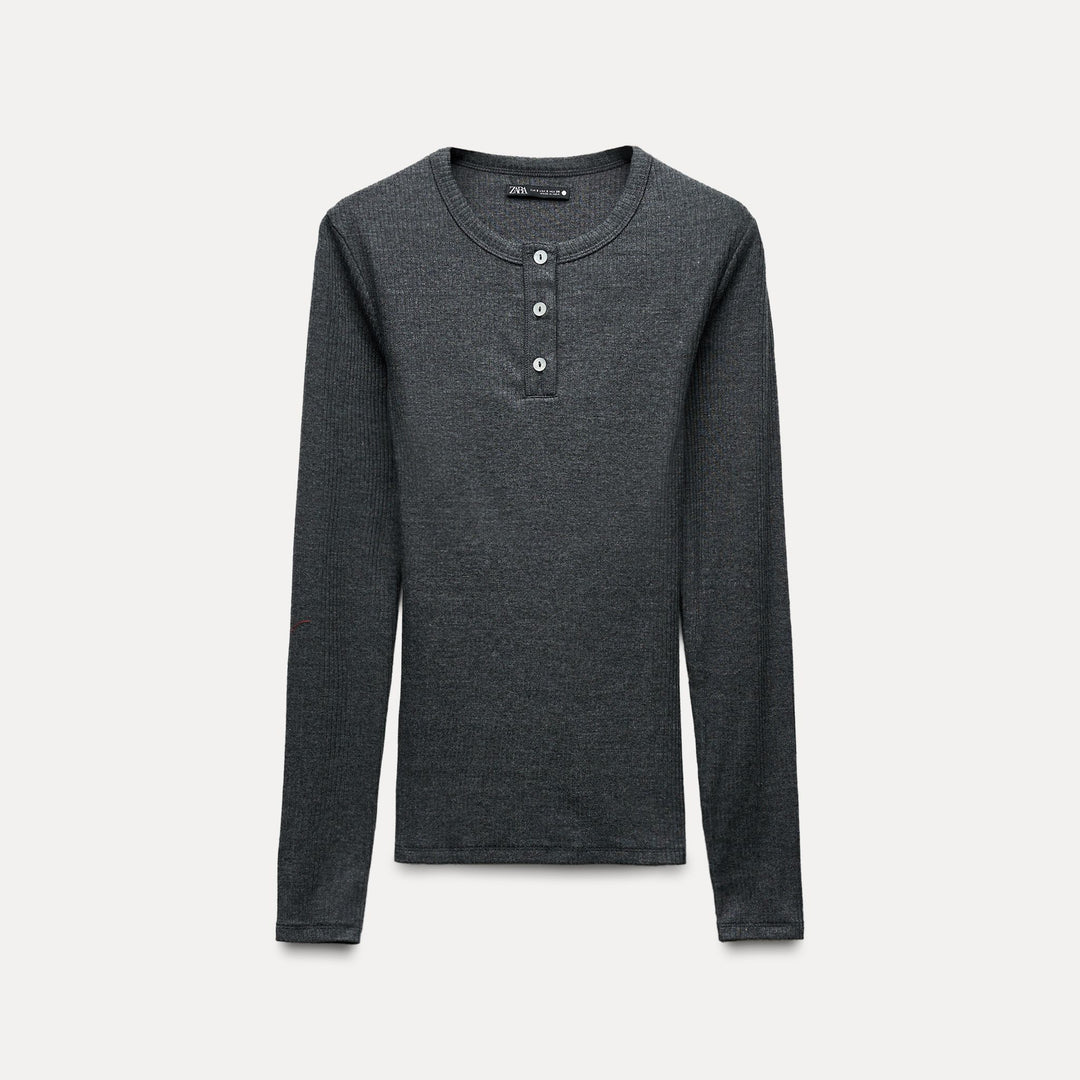 Moudda ZARA - T-shirt ample en coton modal - Tunisie 1