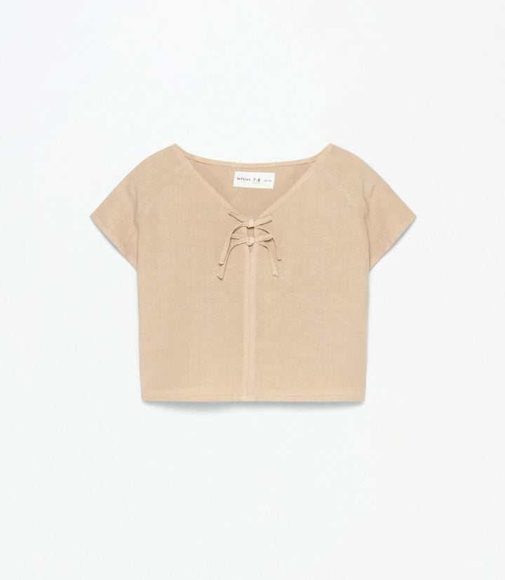 Moudda Lefties - Blouse - Mélange Lin Fille - Tunisie 1