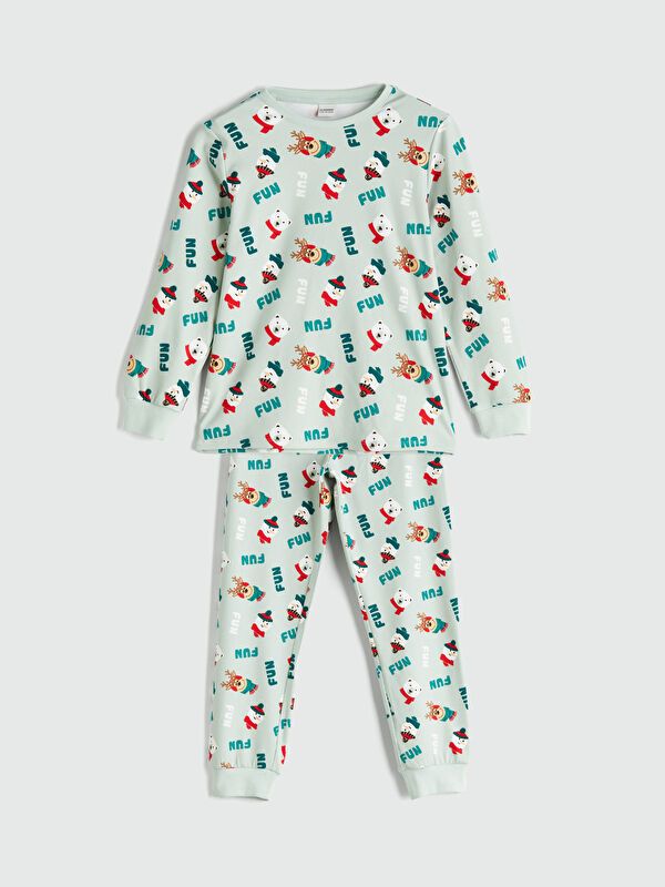 Moudda LC Waikiki - Pyjama manches longues en jersey épais pour Garçon - Tunisie 1