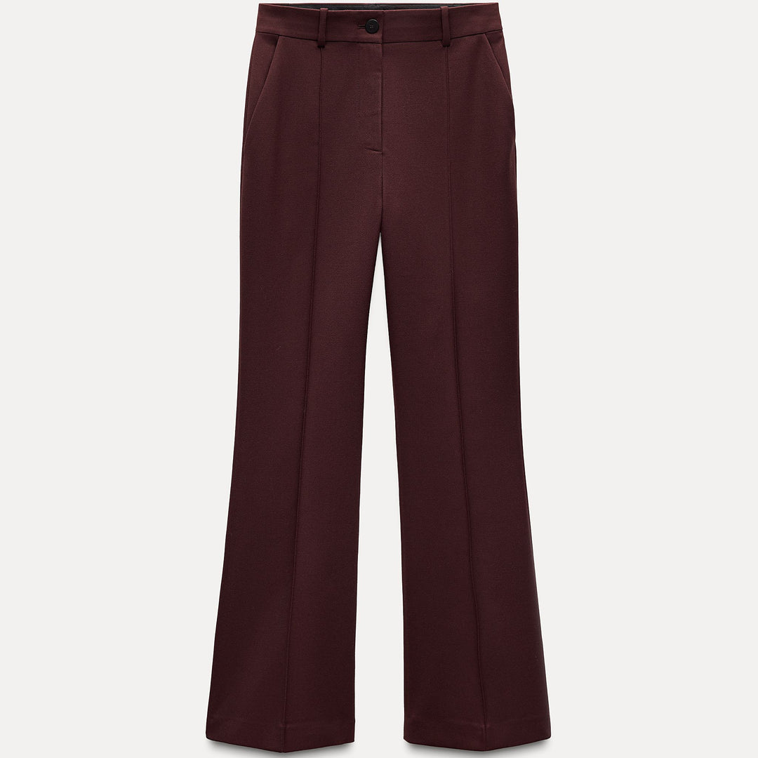 Moudda ZARA - Pantalon de Costume Évasé à Nervure - Tunisie 1