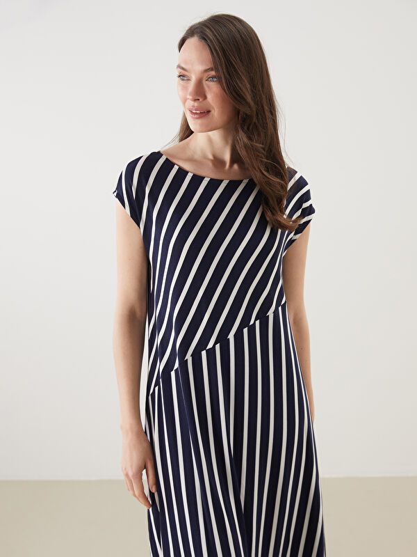 Moudda LC Waikiki - Robe manches courtes en jersey pour Femme - Tunisie 2