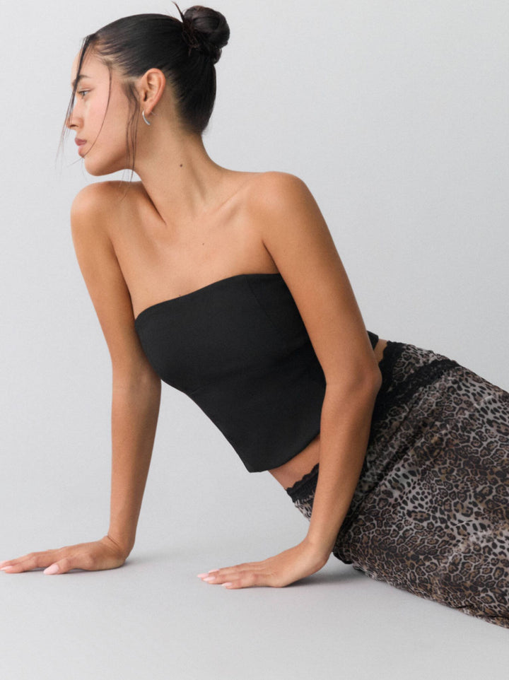 Moudda PULL & BEAR - Body Bandeau Nœud Dos En Ligne - Tunisie 5