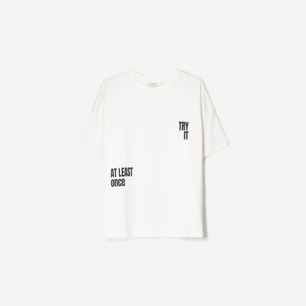 Moudda BERSHKA - T-Shirt - Imprimé California/Vacancy - Tunisie 2