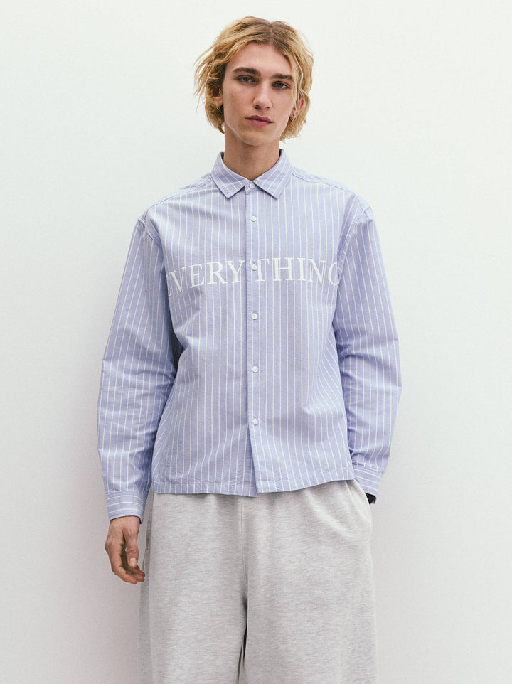 Moudda PULL & BEAR - Chemise - Oxford Rayures - Tunisie 2