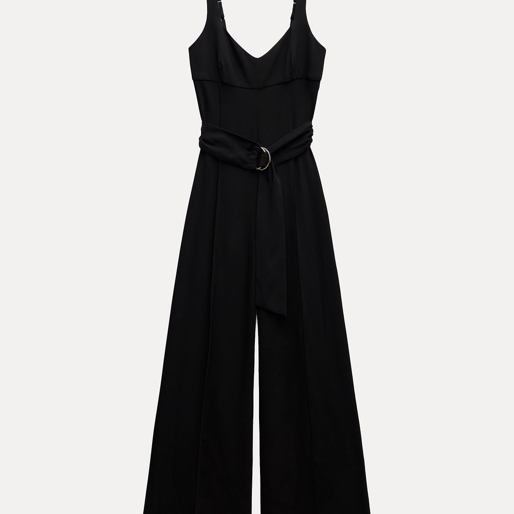 Moudda ZARA - Combinaison longue pli creux central ceinture boucle dorée - Tunisie 2