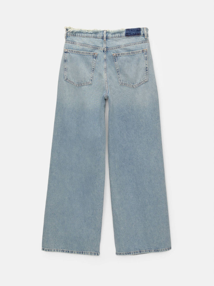 Moudda PULL & BEAR - Pantalon Denim Ceinture Désfilé Déchiré Genou - Tunisie 2