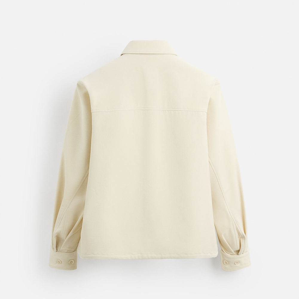 Moudda ZARA - Veste - Col Polo & Poche (Chambray & Vert) - Tunisie 2