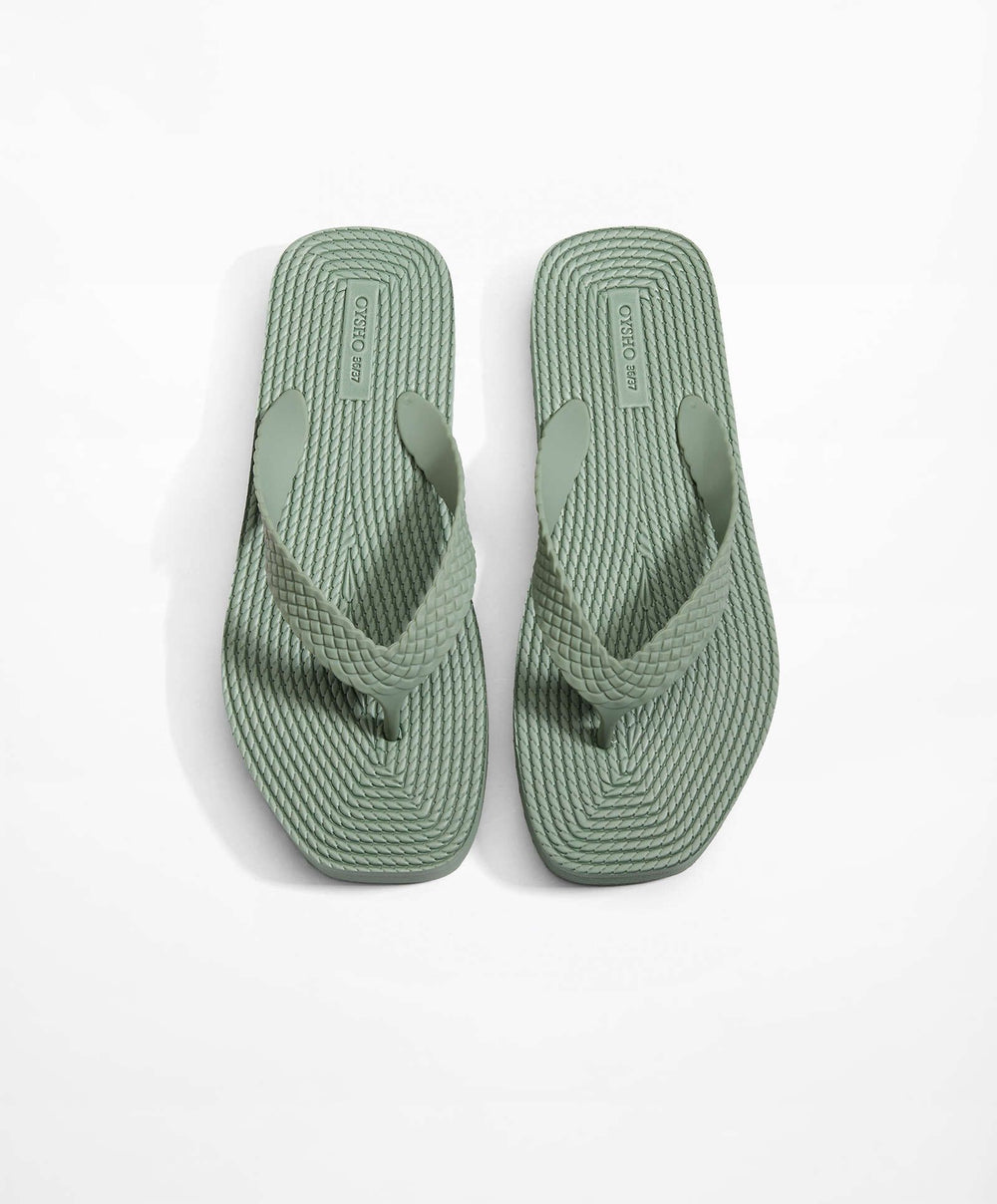 Moudda Oysho - Chaussures de Bain Plateforme Tressées Taille 34-36 - Tunisie 2