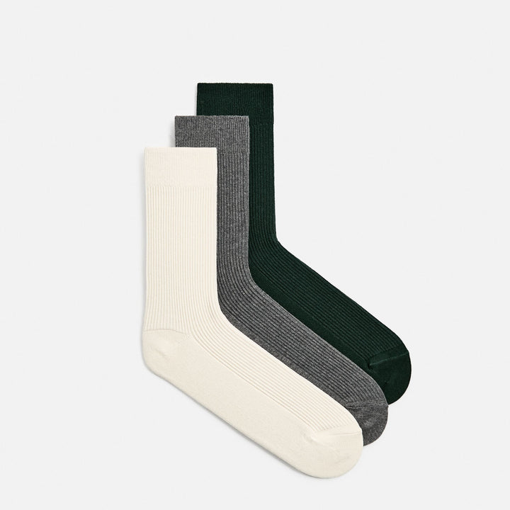 Moudda ZARA - Chaussettes Légères - Écru Pack 3 - Tunisie 2
