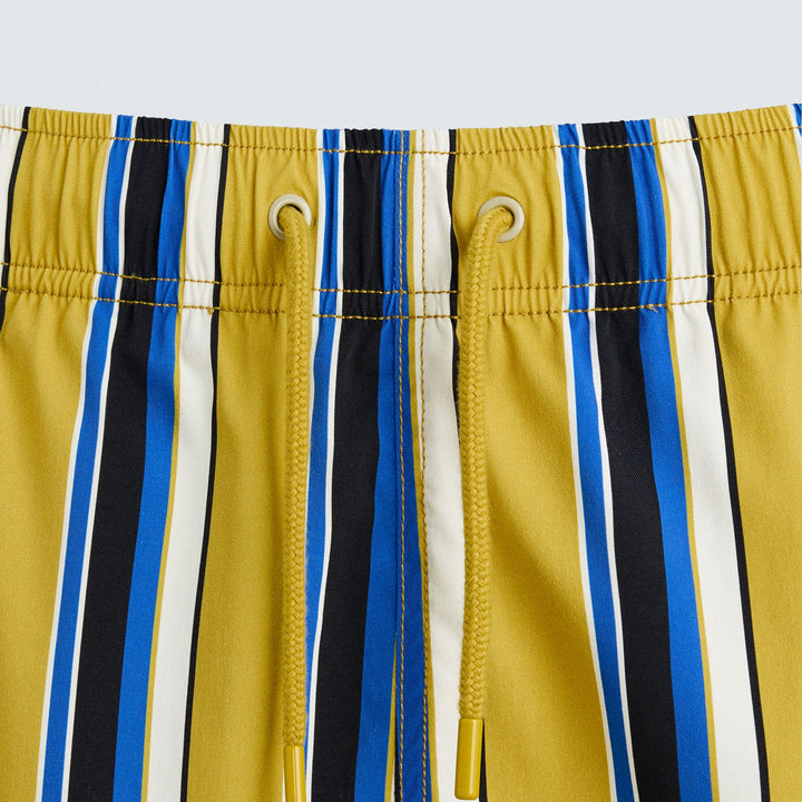 Moudda ZARA - Maillot de Bain - Multi-rayures & Contraste (Marin) - Tunisie 3