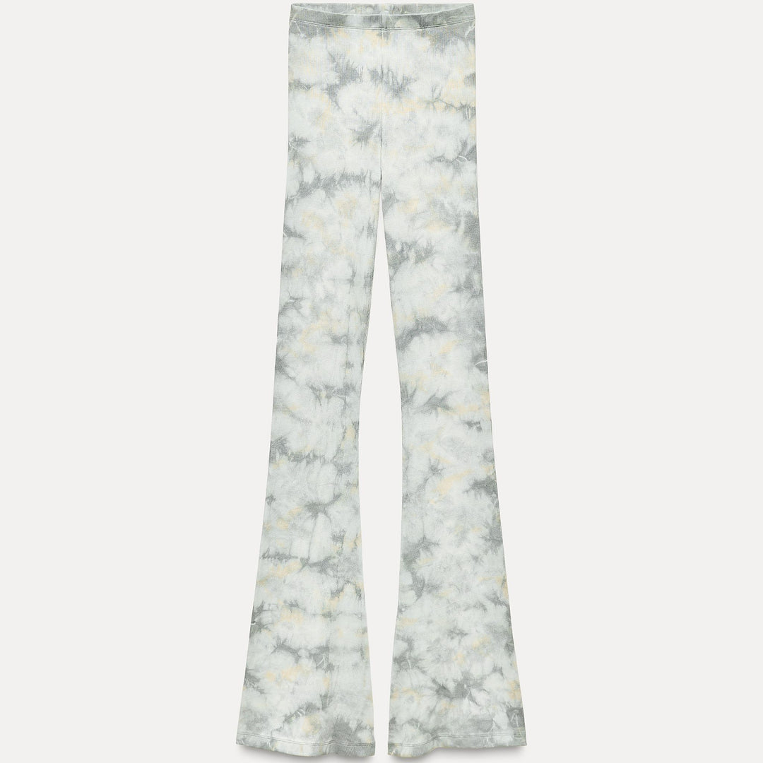 Moudda ZARA - Pantalon côtelé évasé, teint tie & dye - Tunisie 2