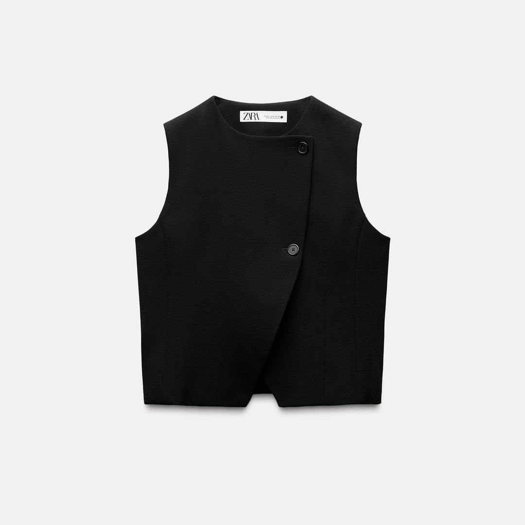 Moudda ZARA - Combinaison 1206 gilet asymétrique deux boutons - Tunisie 1