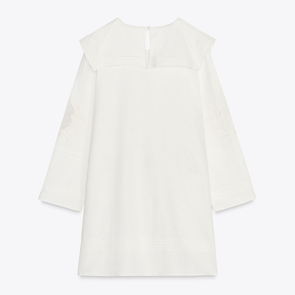 Moudda ZARA - Robe Mini - Marinière & Body Brodé - Tunisie 2