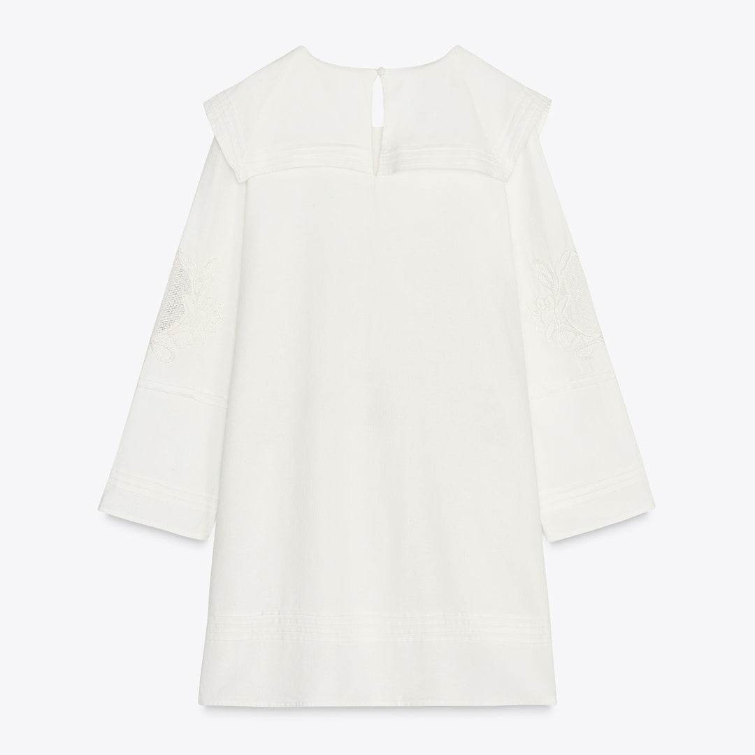 Moudda ZARA - Robe Mini - Marinière & Body Brodé - Tunisie 2