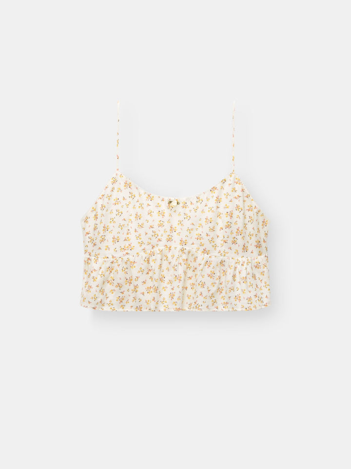 Moudda PULL & BEAR - Top Bretelles Dentelle Fleur - Tunisie 2