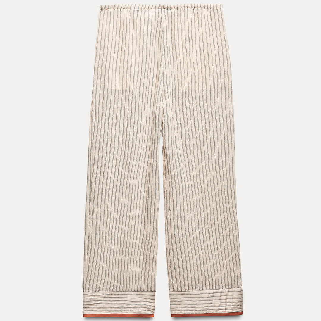 Moudda ZARA - Set pantalon pyjama rayé combiné - Tunisie 2