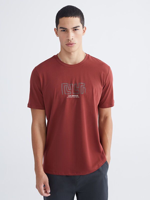 Moudda LC Waikiki - T-shirt imprimé manches courtes en jersey - Tunisie 5