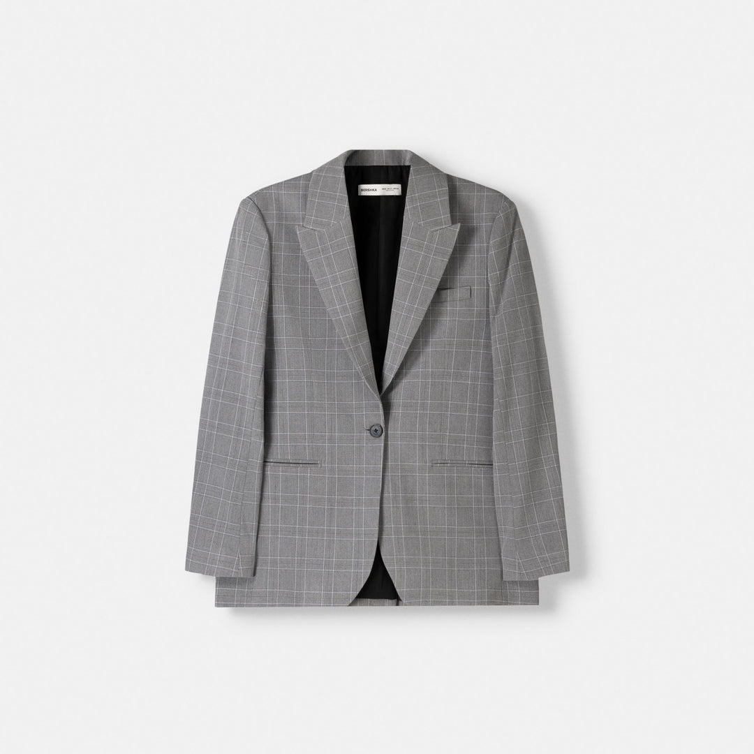 Moudda BERSHKA - Veste en poliviscose classique à un bouton - Tunisie 1