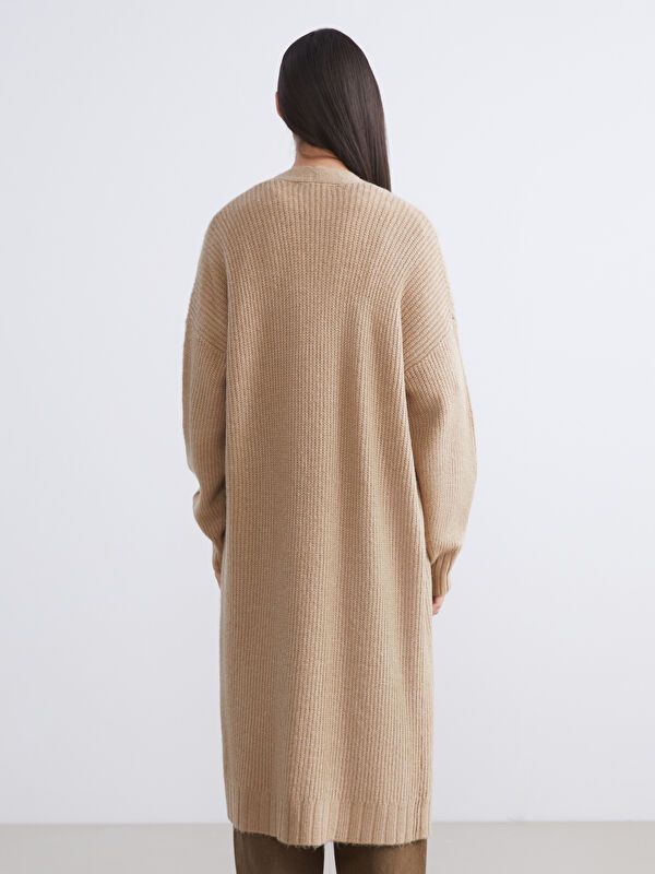 Moudda LC Waikiki - Cardigan en tricot Femme Beige - Tunisie 4