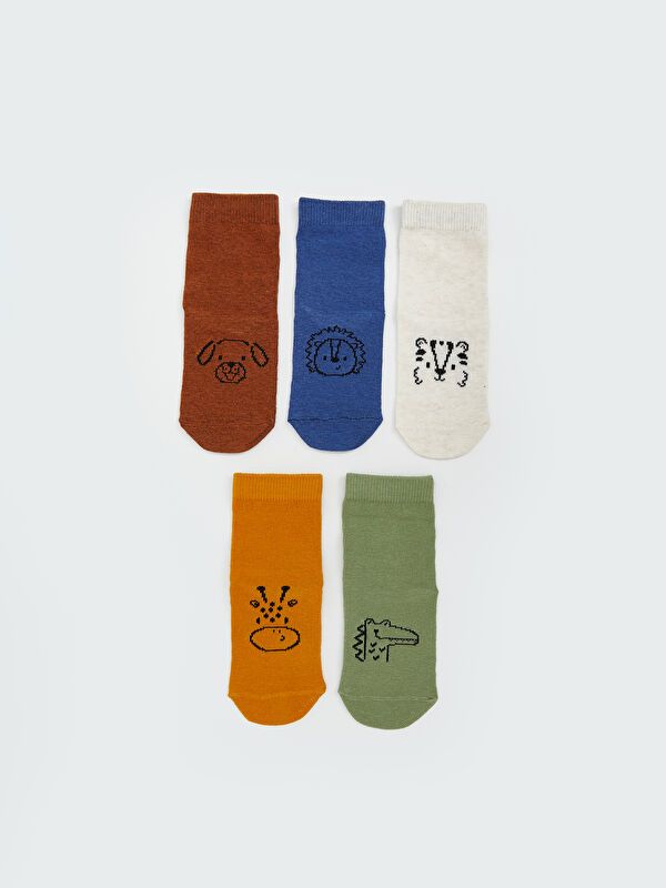 Moudda LC Waikiki - Chaussettes courtes Garçon Vert terne - Tunisie 1