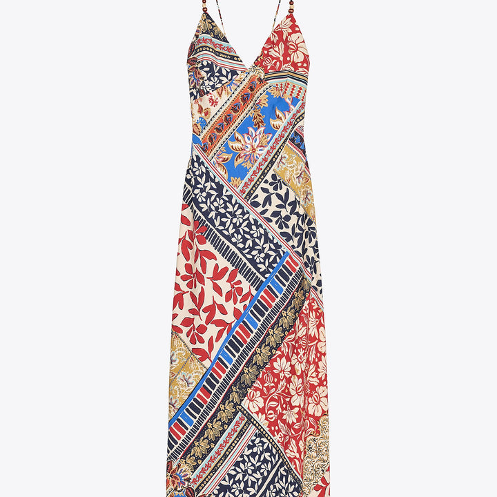 Moudda ZARA - Robe Midi Lingerie - Patchwork & Détails Bois - Tunisie 1