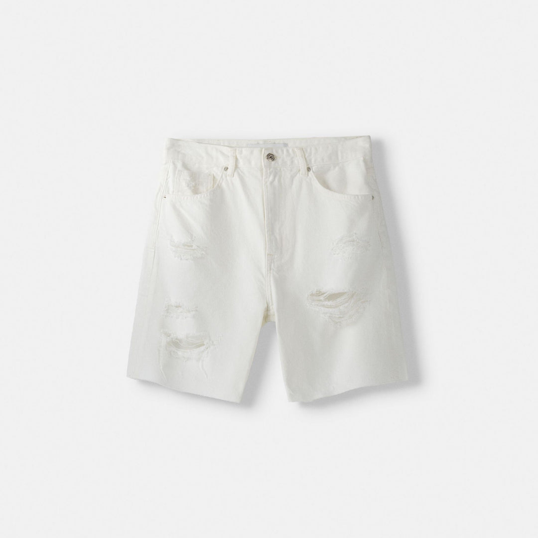 Moudda BERSHKA - Short en jean déchiré - Tunisie 1