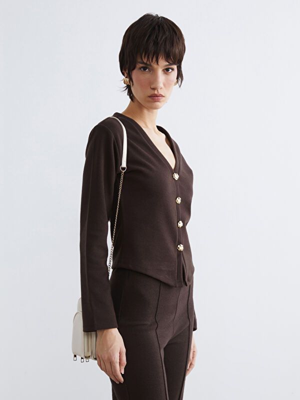 Moudda LC Waikiki - Cardigan mi-saison en tricot - Tunisie 5