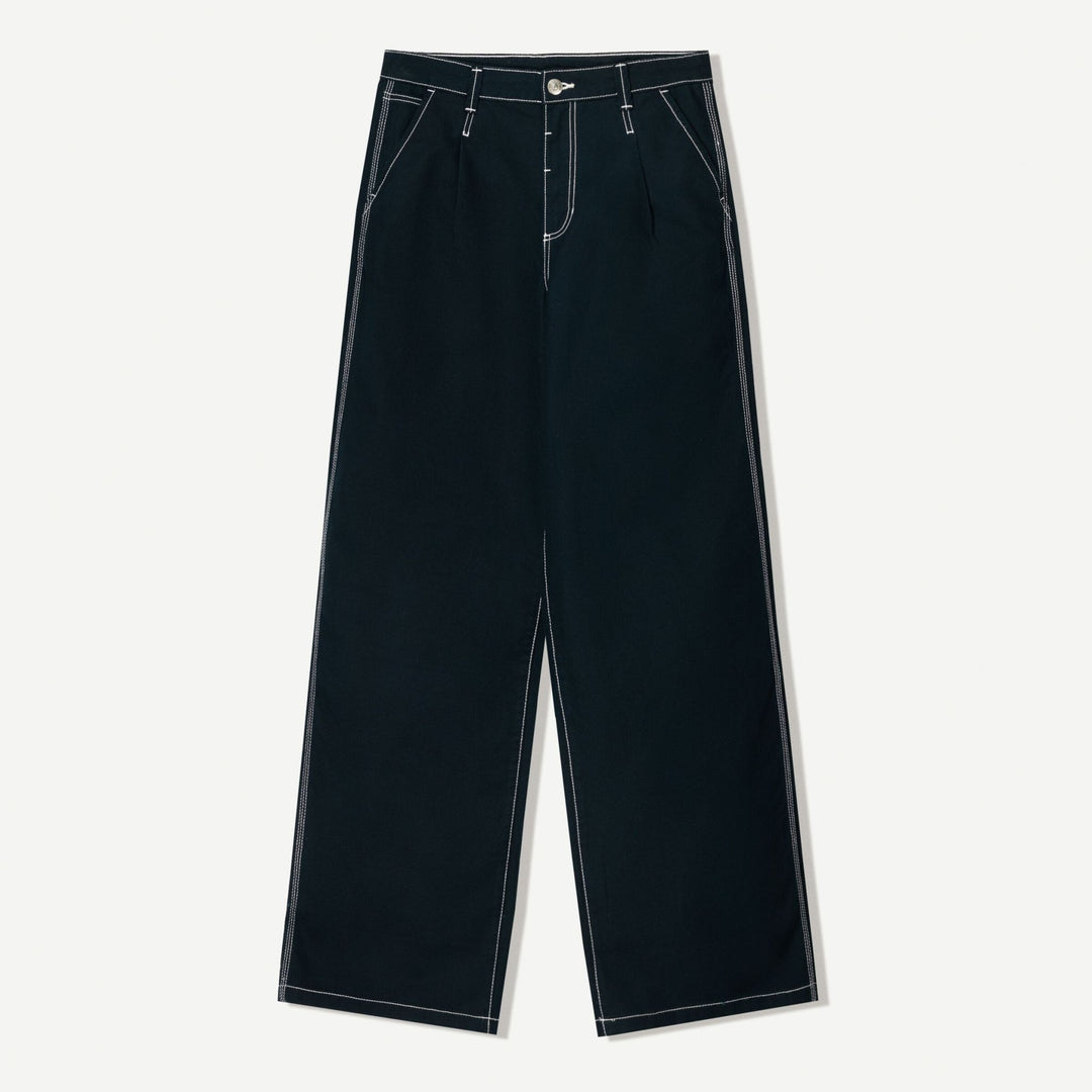 Moudda BERSHKA - Pantalon Coton Wide - Revers Large - Tunisie 1