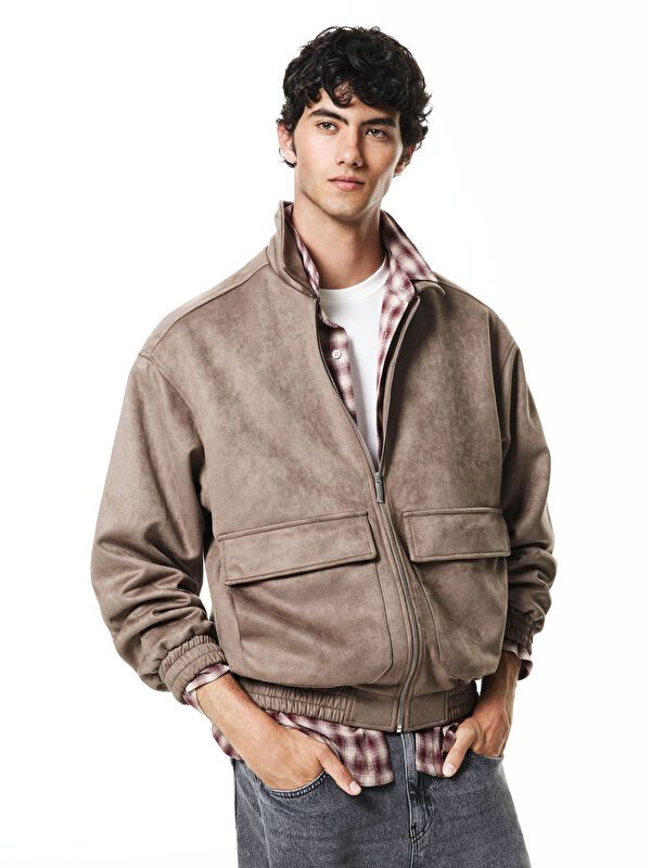 Moudda LC Waikiki - Manteau léger en similicuir pour Homme - Tunisie 7