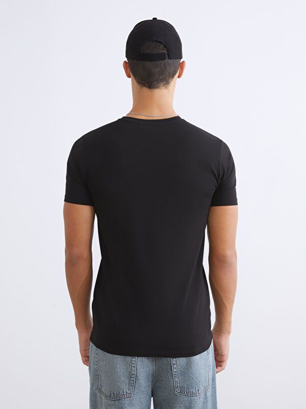 Moudda LC Waikiki - T-shirt basique manches courtes en jersey - Tunisie 4