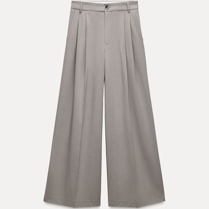Moudda ZARA - Pantalon double pli passant bouton dos coordonné - Tunisie 2