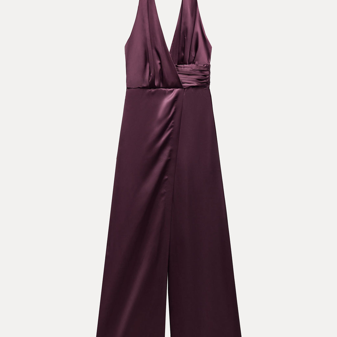 Moudda ZARA - Combinaison longue col licou détail froncé taille - Tunisie 1