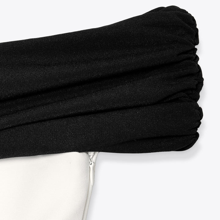Moudda ZARA - Robe Courte Élastique - Motif, Maille & Volume - Tunisie 3