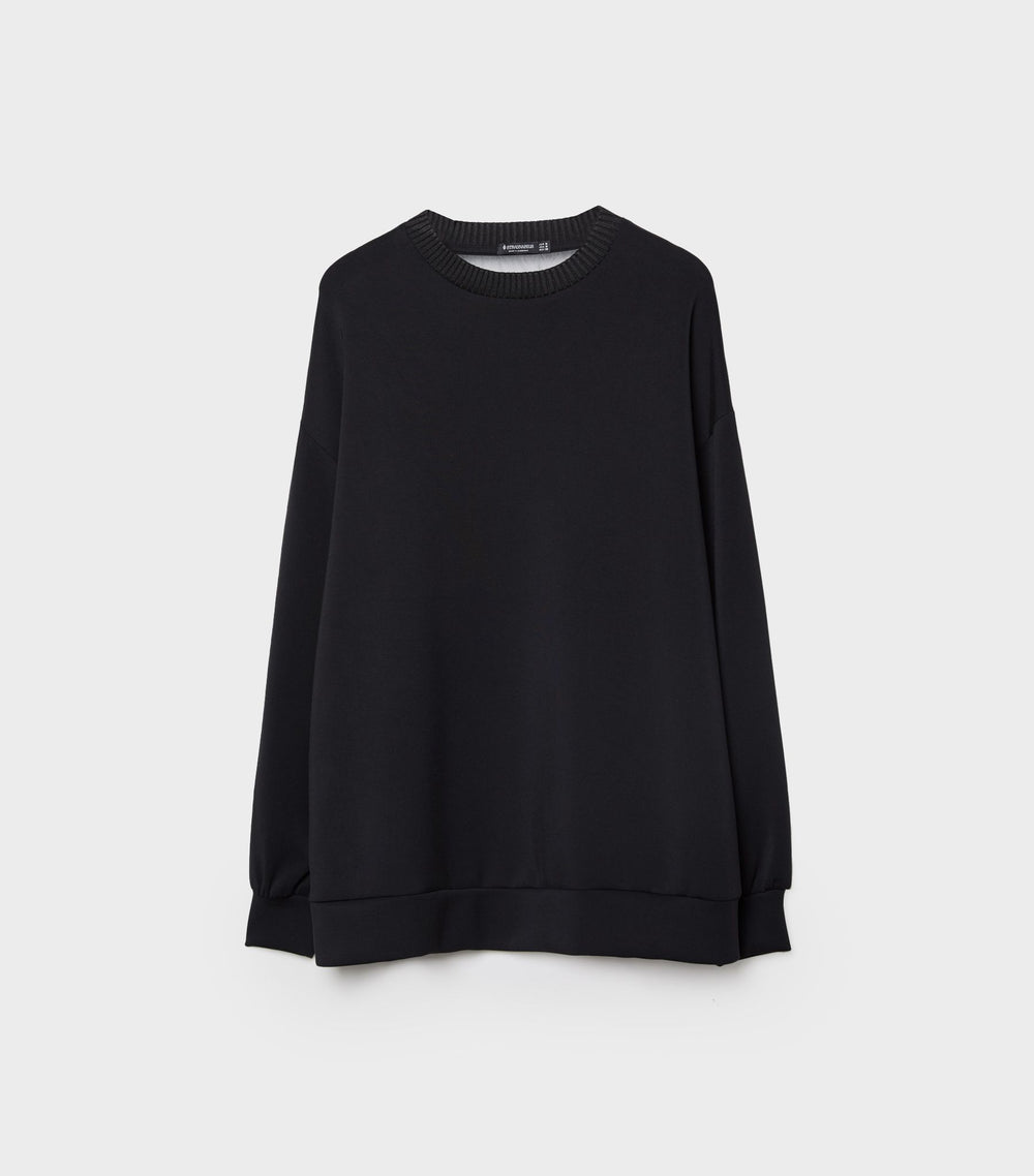 Moudda STRADIVARIUS - Sweat Bimatière Organza Texte dans le Dos - Tunisie 2