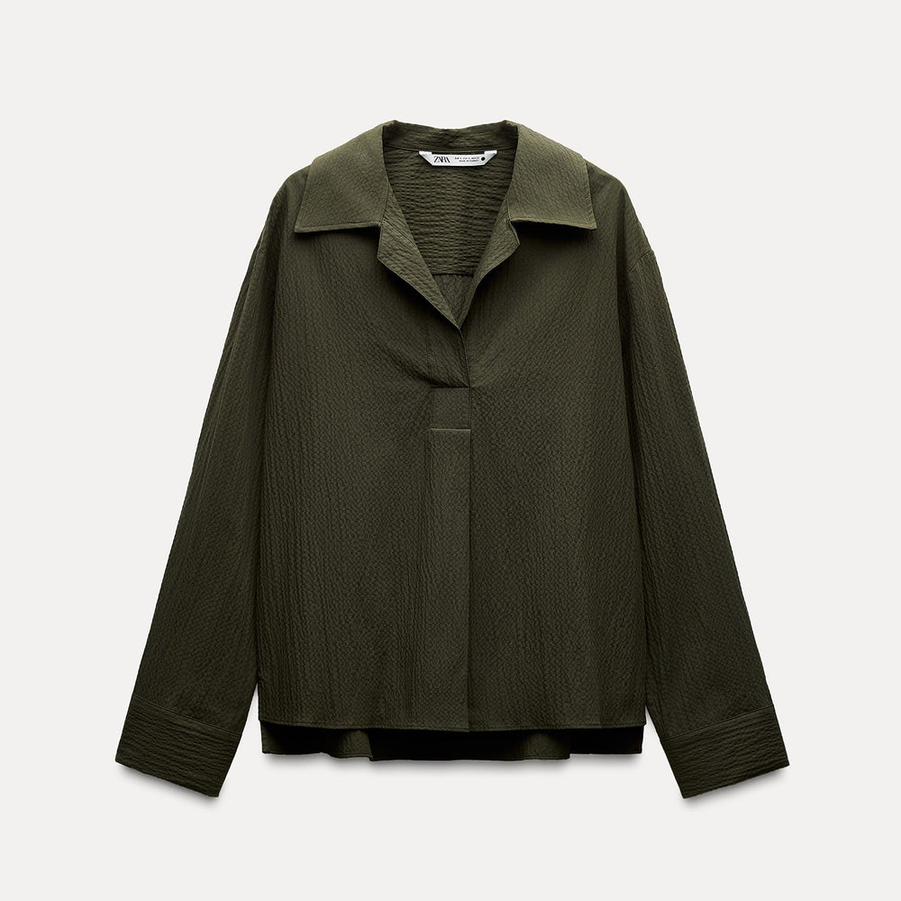 Moudda ZARA - Set chemise polo seersucker - Tunisie 2