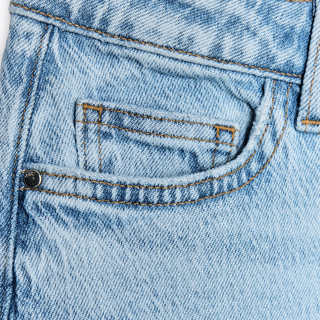 Moudda ZARA - Jupe Denim Midi - Fente - Tunisie 3