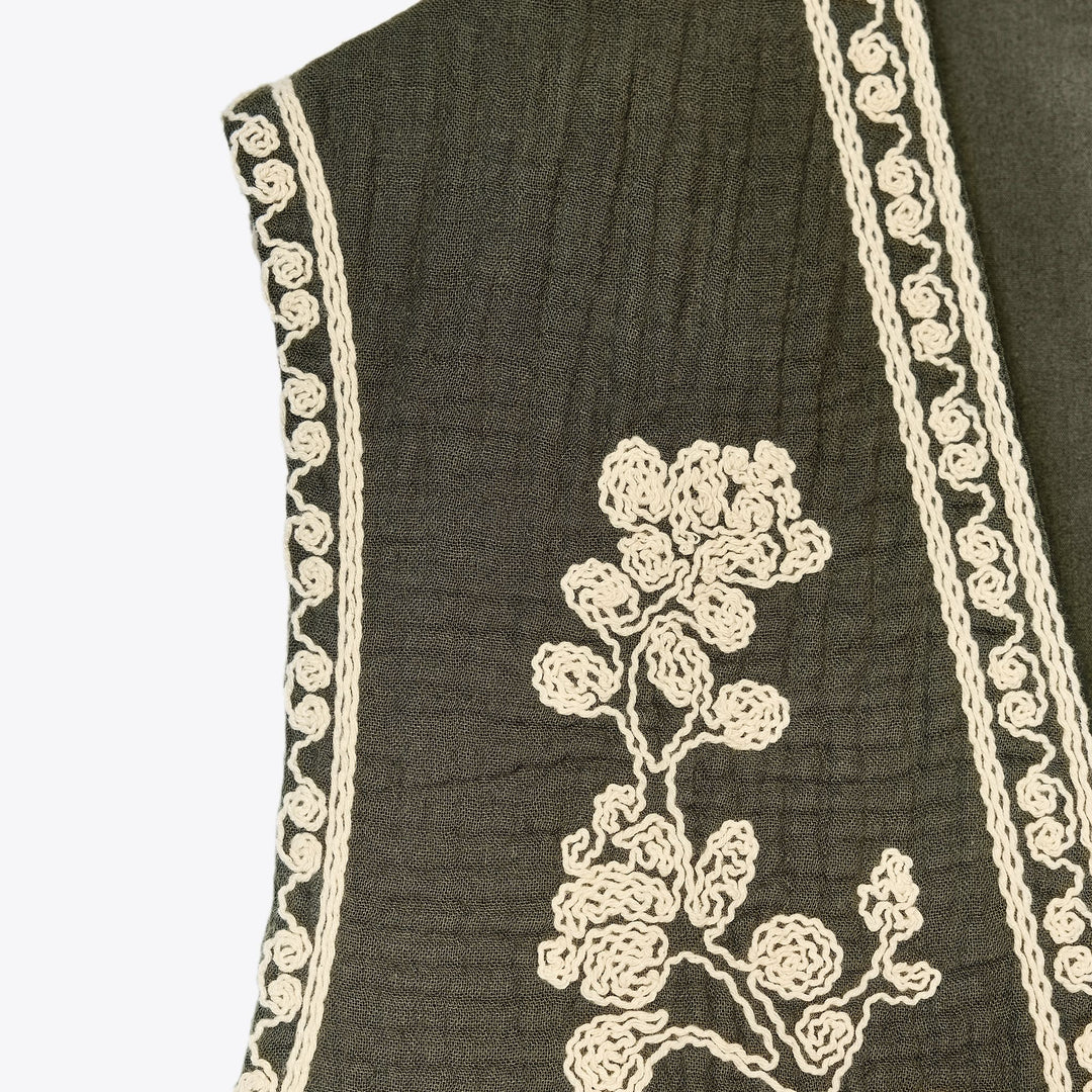 Moudda ZARA - Gilet - Broderies - Tunisie 3