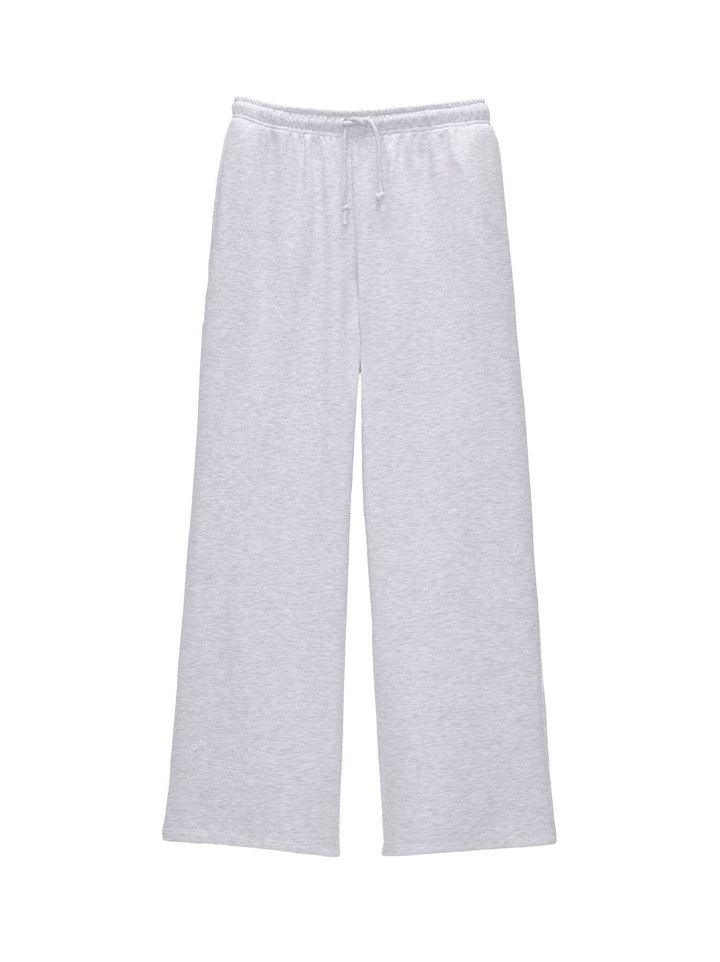 Moudda PULL & BEAR - Pantalon Basique Jambe Large Gris - Tunisie 6