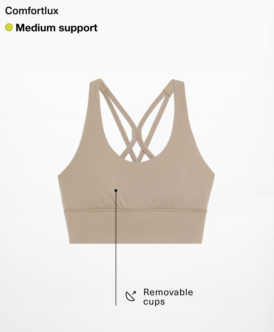 Moudda Oysho - Soutien-Gorge Comfortlux Mousse Extra Bretelles - Tunisie 1