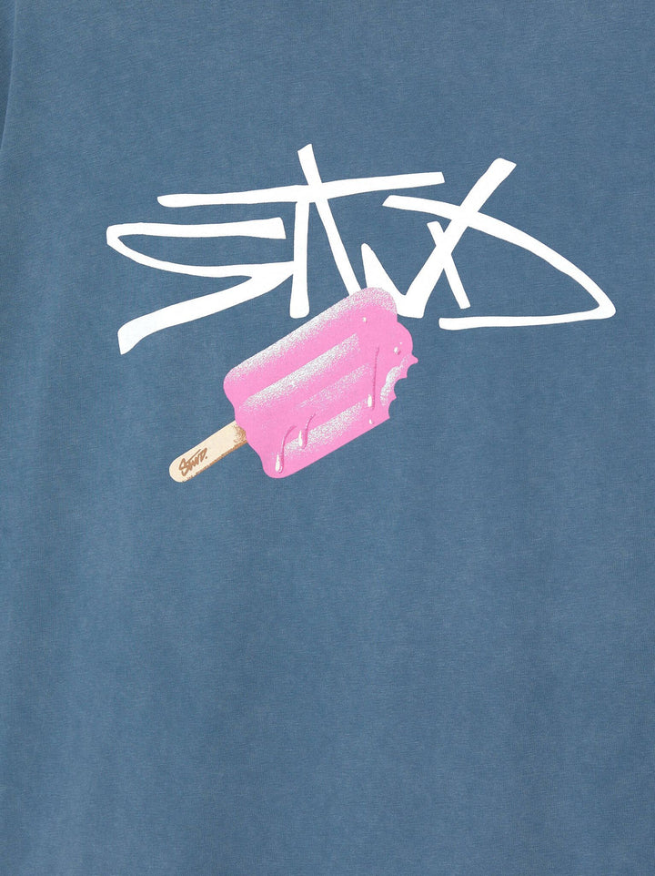 Moudda PULL & BEAR - T-Shirt Lavé Logo STWD Glace - Tunisie 3