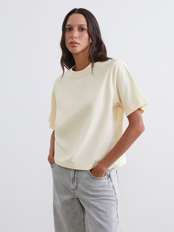 Moudda LC Waikiki - Body basique manches courtes en jersey pour Femme - Tunisie 1