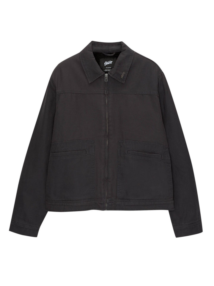 Moudda PULL & BEAR - Veste Coton - Col Chemisier & Doublure Mouton - Tunisie 1