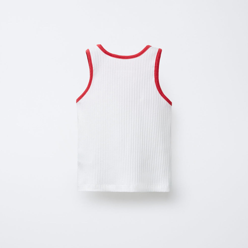 Moudda ZARA - T-Shirt Enfant - Manches Courtes & Côtes (Tennis) - Tunisie 2
